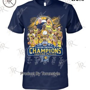 2025 NBA Eastern Conference Champions Indiana Pacers Limited Edition T-Shirt