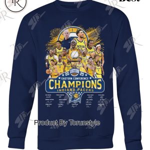 2025 NBA Eastern Conference Champions Indiana Pacers Limited Edition T-Shirt