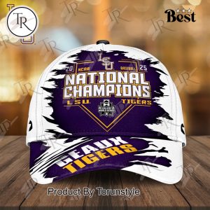 2025 NCAA Baseball National Champions LSU Tigers Geaux Tigers Special Edition Cap