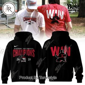 2025 Eastern Conference Champions Charlotte Checkers Limited Edition Hoodie – Black 2025 Eastern Conference Champions Charlotte Checkers Limited Edition Hoodie – Black