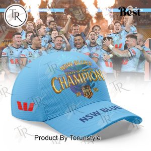 New South Wales Blues State Of Origin Champions 2025 Limited Edition Cap