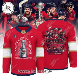 2025 Stanley Cup Champions Florida Panthers Limited Edition Hockey Jersey