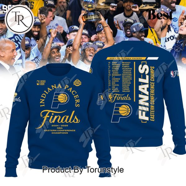 Finals Eastern Conference Champs 2024-25 Indiana Pacers Limited Edition Hoodie