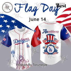 Los Angeles Dodgers X Flag Day 2025 Limited Edition Baseball Jersey