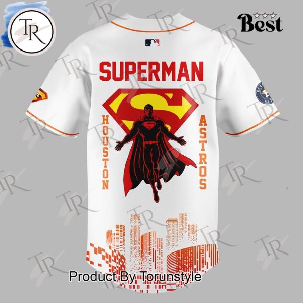 Houston Astros X Superman Night Specail Edition Baseball Jersey