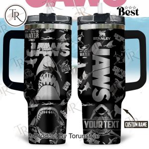 Jaws King Of The Deep Custom Name Limited Edition 40oz Tumbler
