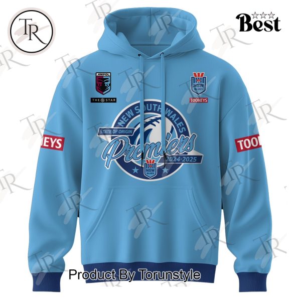 New South Wales Blues Premiers 2024-25 State Of Origin Limited Edition Hoodie