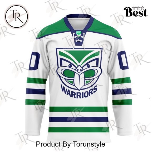 New Zealand Warriors 2025 Custom Name New Limited Edition Hockey Jersey