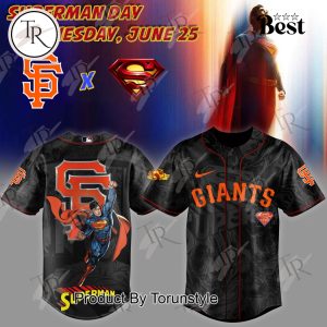 San Francisco Giants X Superman 2025 Limited Edition Baseball Jersey