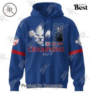 East Coast Hockey League Champions 2025 Trois-Rivieres Lions Limited Edition Hoodie