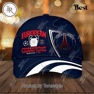 Paris Saint-Germain F.C European Champions Munich 25 Final Limited Edition Cap