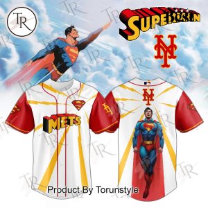 New York Mets X Superman “Man of Steel” 2025 Limited Edition Baseball Jersey