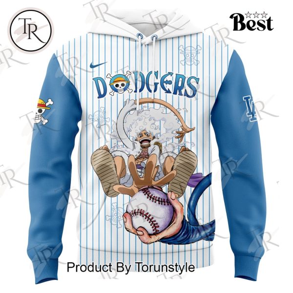 Los Angeles Dodgers X One Piece Night Monkey D Luffy Special Edition Hoodie