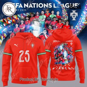 Portugal Winners UEFA Nations League Germany 2025 Limited Edition Hoodie Portugal Winners UEFA Nations League Germany 2025 Limited Edition Hoodie