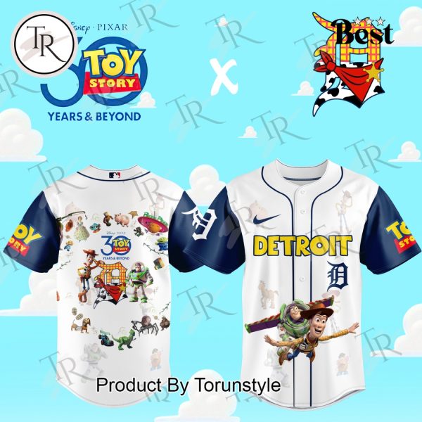 Detroit Tigers X Toy Story 30 Years & Beyond Special Edition Baseball Jersey