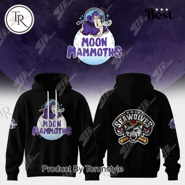 Moon Mammoths X Erie SeaWolves 2025 Limited Edition Hoodie