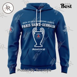 Paris Saint-Germain 2024-25 UEFA Champions League Champions Limited Edition Hoodie