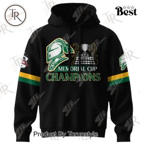 London Knights Champions Memorial Cup 2025 Limited Edition Hoodie