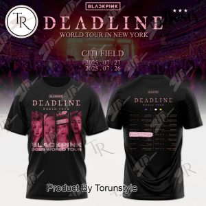 Blackpink X Deadlin World Tour In New York Citi Field Hoodie