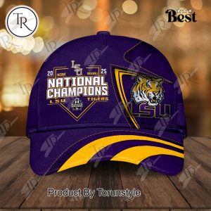 2025 NCAA Baseball National Champions LSU Tigers Limited Edition Cap