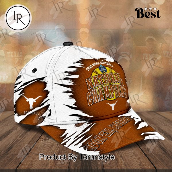 2025 NCAA Softball National Champions Texas Longhorns Hook ‘Em, Horns! Limited Edition Cap