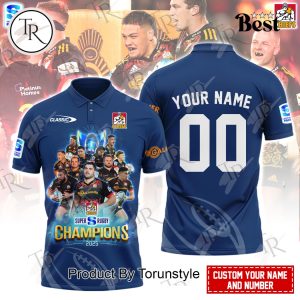 Super Rugby Champions 2025 Chiefs Custom Name Limited Edition Polo