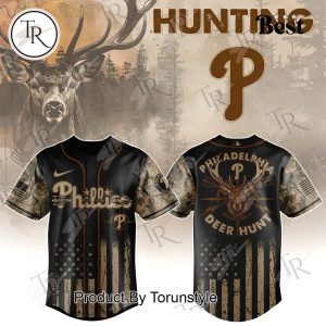 Philadelphia Phillies X Deer Hunting 2025 Limited Edition Baseball Jersey