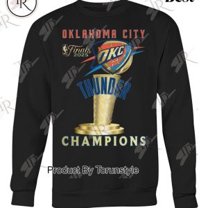 Oklahoma City Thunder Finals 2025 Champions Limited Edition T-Shirt
