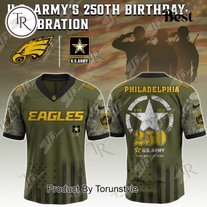 Philadelphia Eagles X 250th U.S Army This We’ll Defend Limited Edition Football Jersey