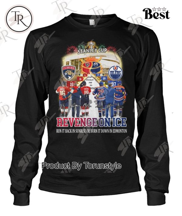 Florida Panthers X Edmonton Oilers Revenge On Ice… Limited Edition T-Shirt
