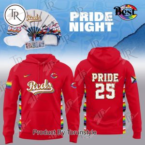 Cincinnati Reds X Pride Night 25 Limited Edition Hoodie