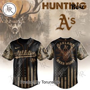 Athletics X Deer Hunting 2025 Limited Edition Baseball Jersey