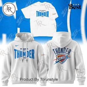 Oklahoma City Thunder Finals 25 Champions Limited Edition Hoodie