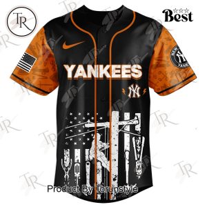 New York Yankees X National Lineman Appreciation Day 2025 Limited Edition Baseball Jersey
