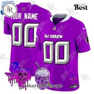 Houston Texans X DJ Screw 2025 Custom Name Limited Edition Football Jersey
