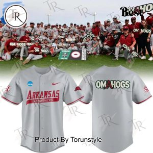 2025 Arkansas Razorbacks Omahogs New Limited Edition Baseball Jersey
