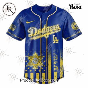 Los Angeles Dodgers X Jewish Heritage Month 2025 Limited Edition Baseball Jersey