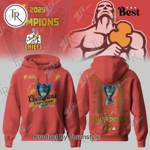 2025 Final Champions Chiefs Rugby Limited Edition Hoodie