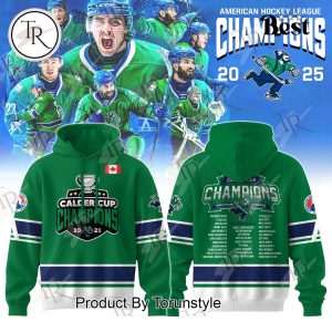 Abbotsford Canucks AHL Champions 2025 Hoodie