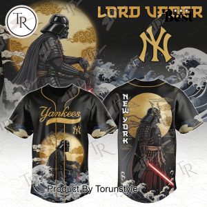 New York Yankees X Lord Vader Star Wars 2025 Limited Edition Baseball Jersey