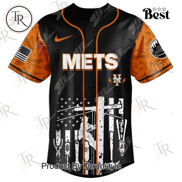 New York Mets X National Lineman Appreciation Day 2025 Limited Edition Baseball Jersey
