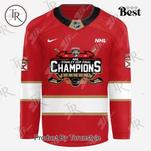 Florida Panthers NHL Stanley Cup Final Champions 2025 Limited Edition Hockey Jersey