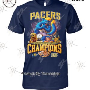 Indiana Pacers Eastern Conference Champions 2025 Limited Edition T-Shirt
