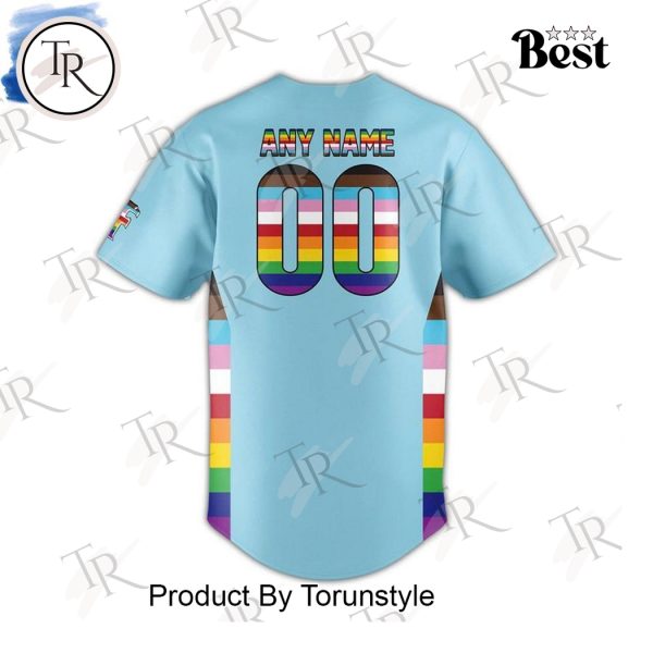 Fayetteville Woodpeckers X Pride Night 2025 Special Edition Baseball Jersey