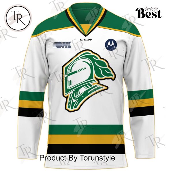 London Knights Champions Memorial Cup 2025 Limited Edition Hockey Jersey