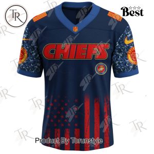 Kansas City Chiefs X U.S.M.C 250th Birthday Limited Edition Football Jersey