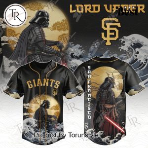San Francisco Giants X Lord Vader Star Wars 2025 Limited Edition Baseball Jersey