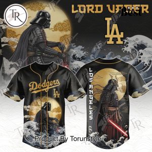 Los Angeles Dodgers X Lord Vader Star Wars 2025 Limited Edition Baseball Jersey