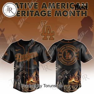 Los Angeles Dodgers X Native American Heritage Month Special Edition Baseball Jersey