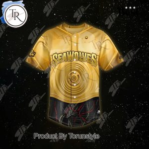 Erie SeaWolves 2025 X Star Wars Night Custom Name New Special Edition Baseball Jersey